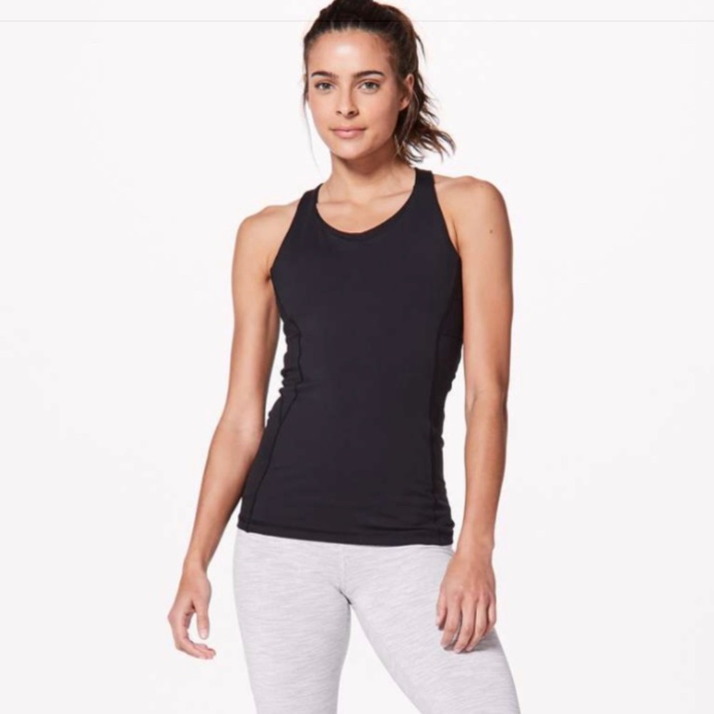 Lululemon stash n run tank top size 2